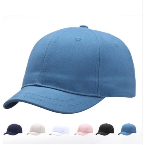 New Short Brim Adjustable Solid Color Korean Version Baseball Cap Spring Summer Unisex Shading Fashion Dad Hat Peaked Cap