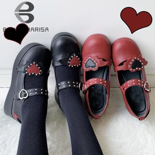 BONJOMARISA Womens Spring Shoes