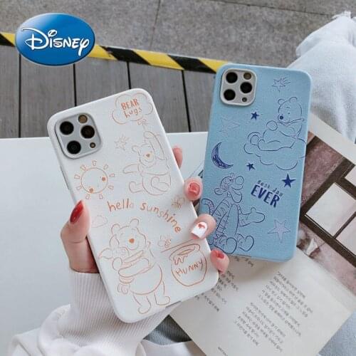 Disney Phone Case for IPhone 7/8P/X/XR/XS/XSMAX/11/12Pro/12mini Pooh Tigger Phone Case Cover
