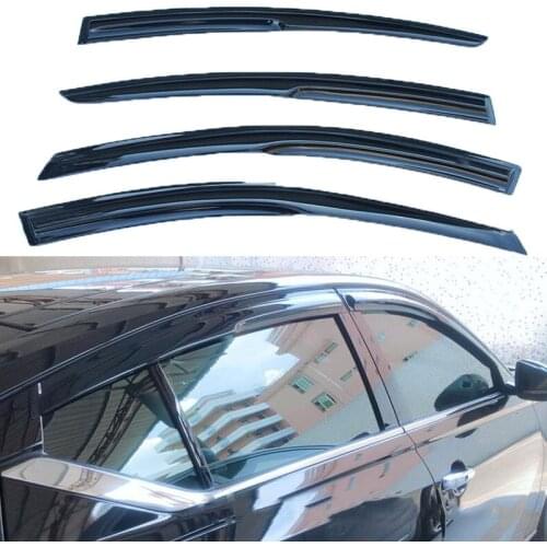Side Window Deflector Acrylic Sun Rain Deflector Weather Shield for Nissan Altima 2019 2020 2021 Car modification