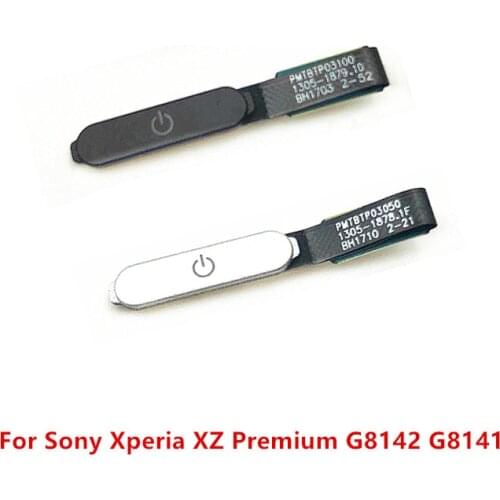 For Sony Xperia XZ Premium G8142 G8141 Switch Power On/Off Fingerprint Button Touch ID Ribbon Flex Cable Replacement Repair Part