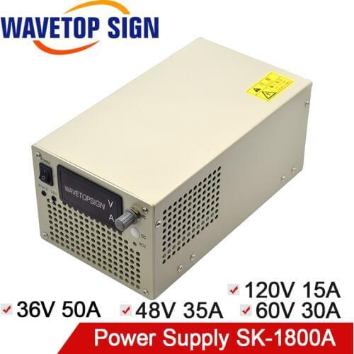 WaveTopSign SK-1800A Switching Power Supply 36V 50A 48V 35A 60V 30A 120V 15A use for Laboratory