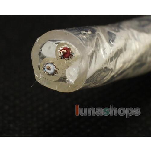 LN004124 50m Liton 8003F OFC + Silver Plated Speaker Audio Signal DIY Cable Dia:8.3mm