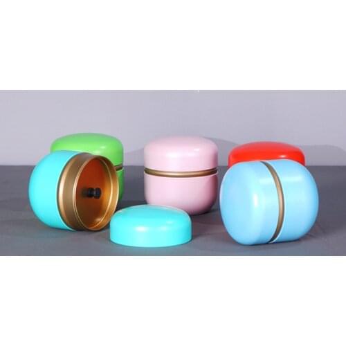 1pcs Tea Containers Mini Tea Caddy Metal Storage Boxes for Dry Storage Spices Coffee Powder Camping Party Favor and Sweets Gifts