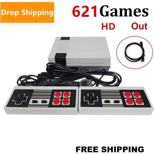 2018 new type Mini Console Support HD TV Handheld Game Player Video Game Console With 500/600/621 game Built-in Games