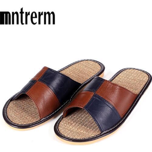 Мужские кожаные сандали Mntrerm China At AliExpress