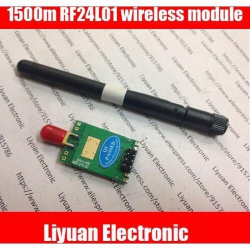 Open 1500 metersn RF24L01 wireless module + PA + LNA 2.4GHZ band long-range wireless data transmission