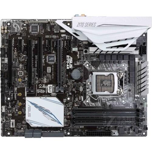 Original motherboard for for ASUS Z170-AR LGA 1151 DDR4 I3 I5 I7 USB3.0 USB3.1 64GB desktop motherboard free shipping