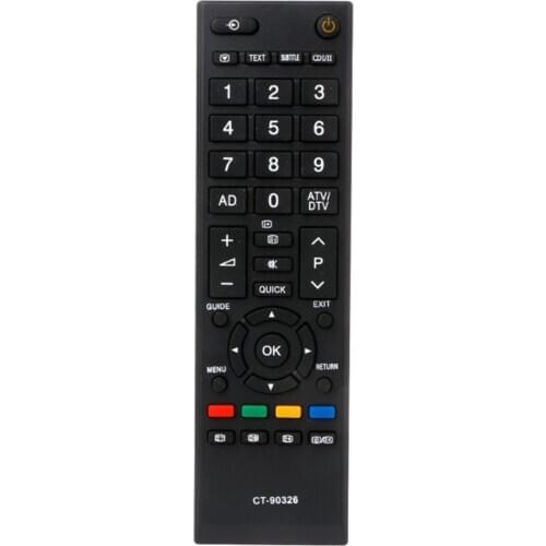 Tv Remote Control For Toshiba Tv English Remote Control Ct-90326 Portable Wireless Tv Remote Control Sensitive Button