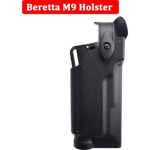 Tactical Beretta M9 92 96 Pistol Gun Belt Holster Military Gear Light Bearing Gun Holster Hunting Airsoft Gun Waist Holster