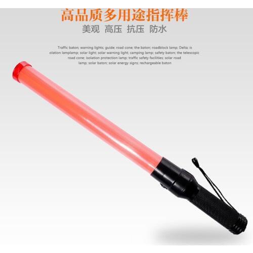Outdoor Safety LED Traffic baton Safety Signal Warning Flashing at night Wand Baton by hand Police ref baton 540mm Night Light