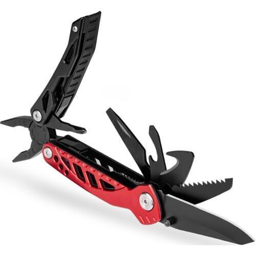 11 IN 1 Multi Purpose Plier Swiss Folding Knife Plier Stainless Steel Army Knives Pocket Hunting Outdoor Survival Knife Tool