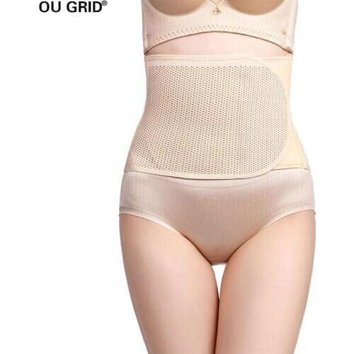 Postpartum Recovery Belly Postpartum Waist Trainer Belt Slimmer Band Tummy Control Hourglass Body Shaper