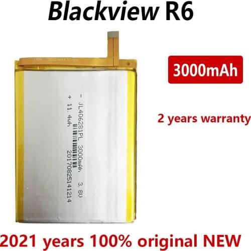 100% Original 3000mAh R6 battery for Blackview R6 R 6 Batteries Bateria With Tracking number