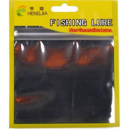 HENGJIA 100pcs Fishing Lures Bag Ziplock 11cm 13cm Self Seal Zipper Plastic Retail Packing Poly Bag Ziplock Zip Lock Bag Package
