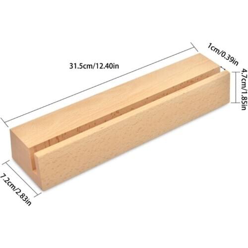 2021 New Style Vintage “Now Playing” Heavy Wooden Display Stand For LP Vinyl Record Phono