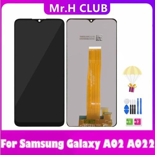 6.5'' Original LCD For Samsung Galaxy A02 SM-A022 A022m SM-A022F/DS SM-A022G/DS LCD Display Touch Screen Digitizer For A022