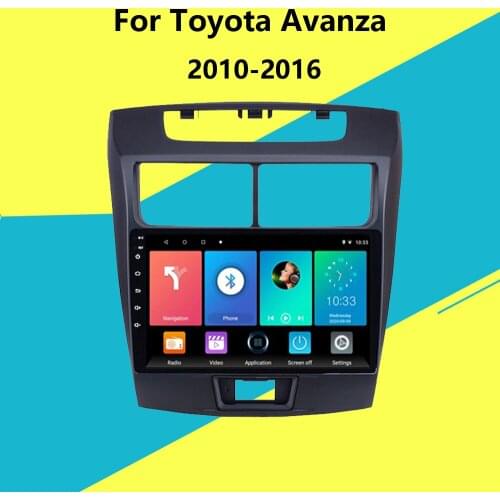 9 Inch 2.5D Android 8.1 Navigation GPS Multimedia Player for Toyota Avanza 2010 2011 2012 2013 2014 2015 2016 Head Unit