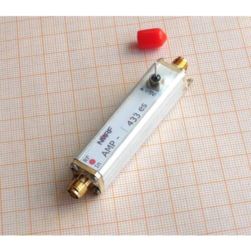 AMP-433es 433MHz low noise, high gain amplifier LNA built-in limiter, SAW filter