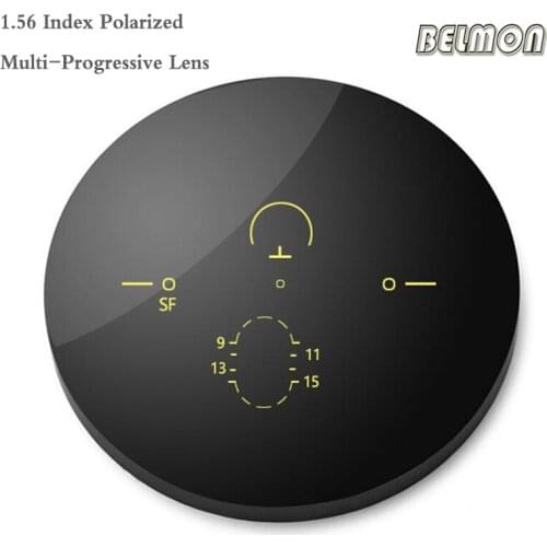 1.56 Index Aspheric Polarized Sunglasses Multi-focal Progressive Optical Prescription Eyeglasses Lens Presbyopia Lenses