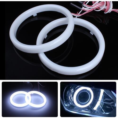 Car Angel Eyes Led Car Halo Ring Led Angel Eyes Headlight DRL Daytime Running Light Day Light for Car Auto Moto Motorcycle 12V