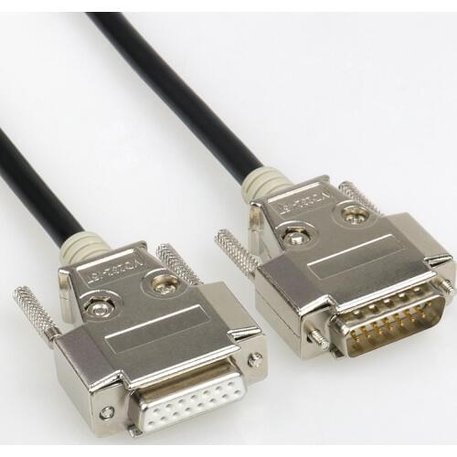 DB15 Cable DB 15 Pin Two Rows Connectors DB15 Data Cable Male to Male Male to Female Female to Female 1.5m 2m 3m 5m 8m 26AWG