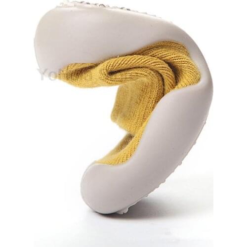 Toddler Indoor Sock Shoes Good Flexibility Soft Shoes Newborn Baby Socks Girl Boy Sock with Rubber Soles Infant Solid Color Sock