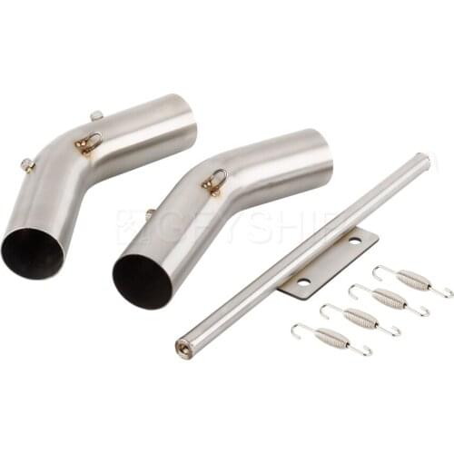 For Ducati Scrambler 1100 2018 2019 2020 Escape Slip-on Motorcycle Exhaust Muffler Mid Link Pipe