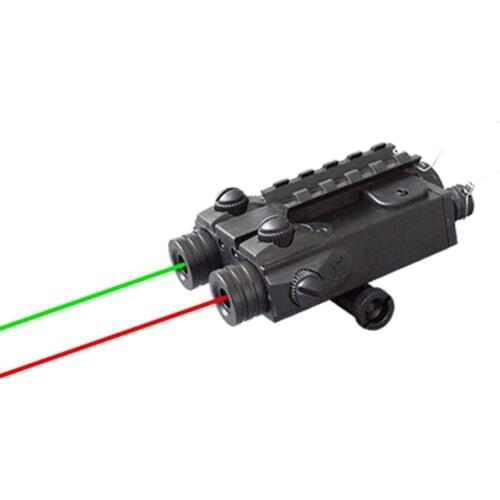 LS-2L1 hunting green dot laser for gun AR15 IR red laser sight combo functional dual beam laser scope Lazer Pointer
