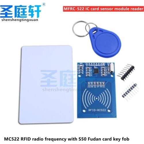MFRC-522 Wireless Module RFID Antenna for Arduino IC, SPI Write Reader, IC Card, Proximity Module, 1PCS, RC-522 RC522