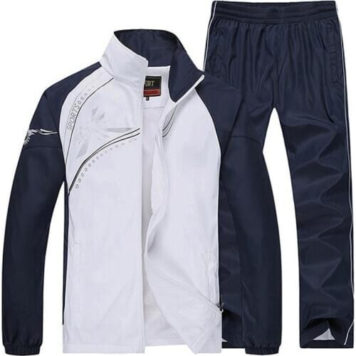 Mens Sportswear Casual training Tracksuit Men Two Pieces Sets Printed POMNN Sweatshirt Joggers sport Suit Running clothing