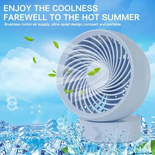 USB Desk Mini Fan entilateur Portable Small Personal Ventilador Desktop Table Fan Quiet Operation with Strong Wind for Office