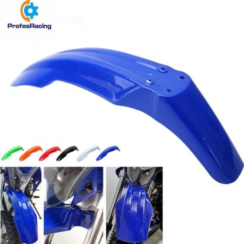 Motorcycle Plastic Front Fenders Mudguard Fender for YZ WR XR CRF KLX KX RM RMZ DR DRZ 125 250 450 Universal 7 Colors Mud Guards