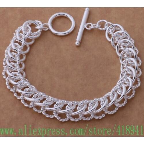 Silver Plated bracelet, Silver Plated fashion jewelry gorgeous TO /eeeamvla bfgajwna AH211