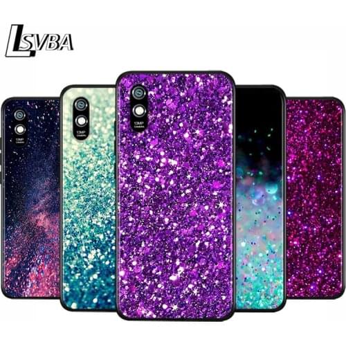 Anti-Fall Soft Black Cover Colorful Bright colors For Xiaomi Redmi 10X 5G 9C 9A 9 K20 8A 8 7A 7 S2 6A 6 Matte Phone Case