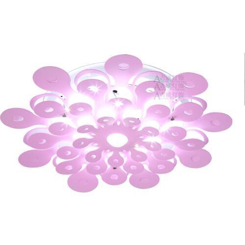 18W LED Creative Hollow Out Pained Metal Bedroom Wall Lamp Corridor Wall Sconce Romantic TV Background Wall Lighting Fixtures