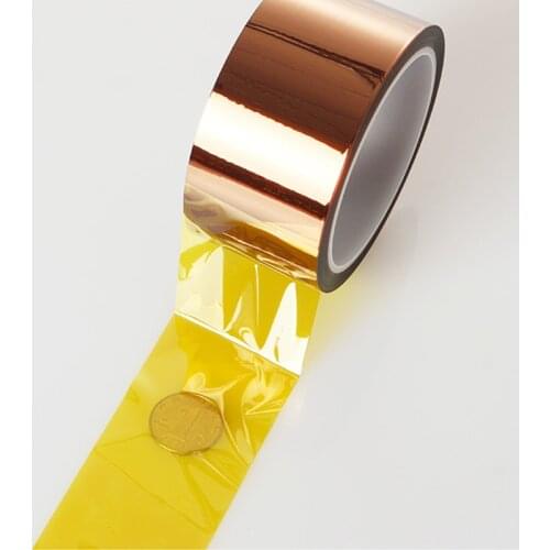 Waterproof Thermal Insulation Tape Polyimide Adhesive Tape Panel Protector High Temperature Heat Insulation Tape Home Improvemen