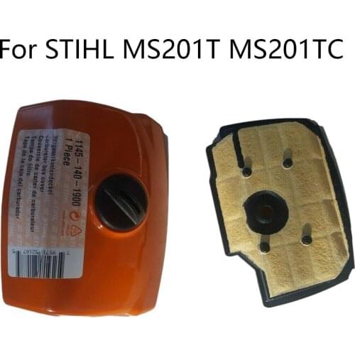 Air Filter And Cover For Stihl Ms201tc-m Tronic 1145 140 4400,1145 140 1904 Chainsaw Parts Chain Replacement Power Too