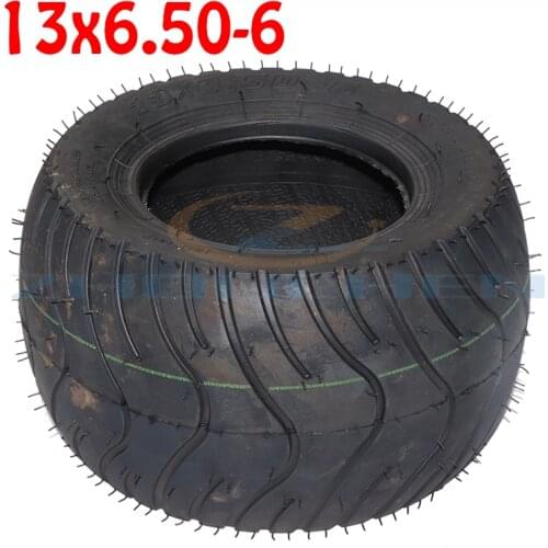High quality 13x6.50-6 tubeless rear tire, suitable for mini pocket bike scooter Go Kart ATV folding bike Quad Dirt Bike