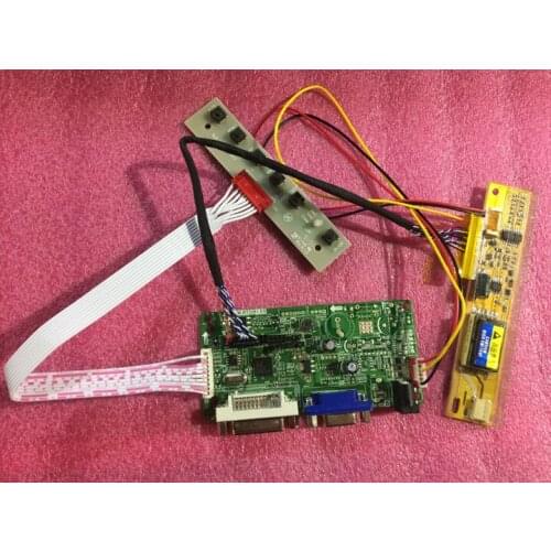 High Quality VGA DVI LCD Controller Board M.RT2261 For QD15TL04 QD15TL02 1280*800 LVDS Lcd Panel 100% Test