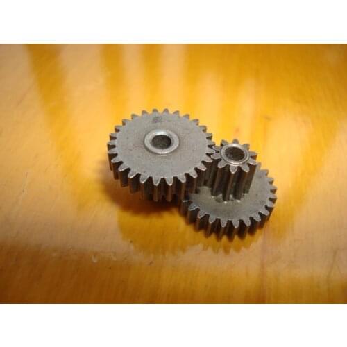 High strength 0.5 module Duplex gear,10T + 26T For 2.5mm