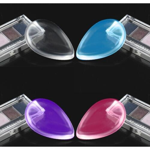 1pcs New soft Silicone gel lady face Foundation makeup puff cosmetic Beauty tools not Sponge Powder blender for women BB CC