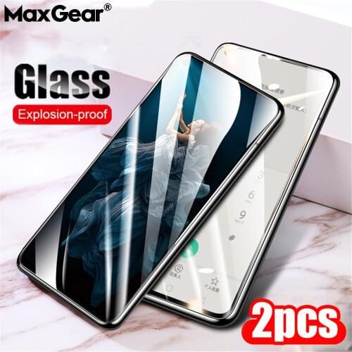 2Pcs 9D Curved Full Protective Glass Film For iPhone 11 Pro Xs MAX 6 6s 7 8 Plus SE 2 Tempered Glass Screen Protector Full Cover