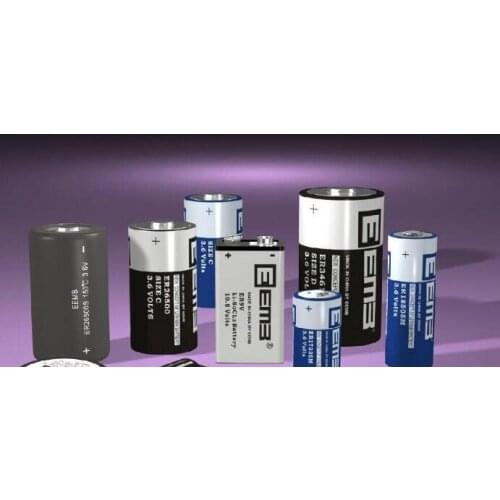 5PCS FREESHIPPING EEMB ER14335 2/3AA 3.6V 1650mAh Lithium Battery Brand New + Free Shipping