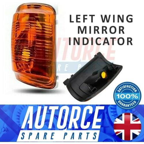 LEFT DOOR WING MIRROR INDICATOR LAMP LENS FORD TRANSIT MK8 2013 - ON BK3113B382BB