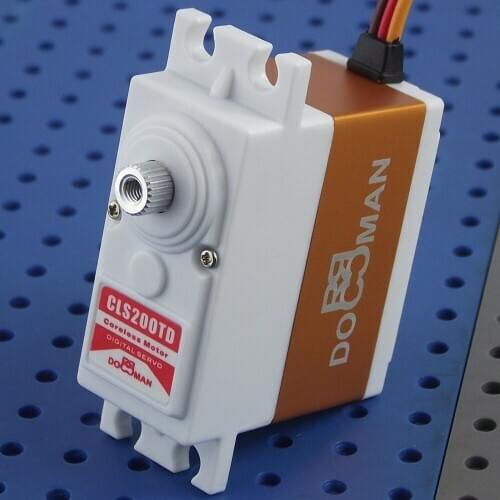 DOMAN RC 2pcs/lot DM-CLS200TD coreless 20kg digital Servo with metal gear middle metal case