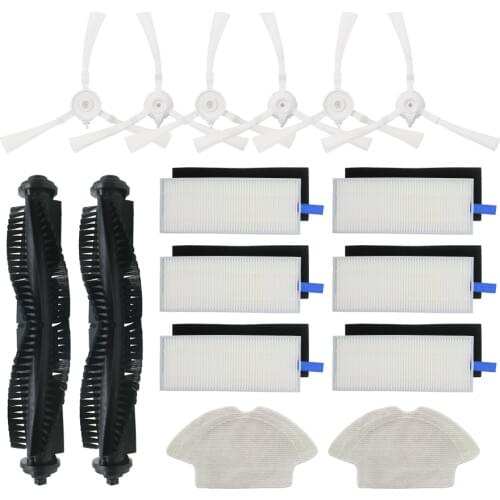 HEPA filter Side Brush Roll BrushMain Brush Mop Cloth Qihoo 360 for S6 Robotic Vacuum Cleaner Spare Parts Accessories