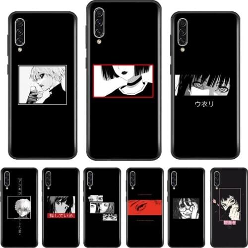 Anime Japanese girl protective cute Phone Case For Samsung A20 A30 30s A40 A7 2018 J2 J7 prime J4 Plus S5 Note 9 10 Plus