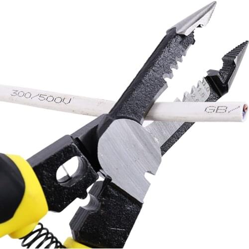 Multitool Crimper Crimping Tool Cutter Cable Wire Stripping Pliers Terminal Crimping Universal Pliers Electric Repair Hand Tools