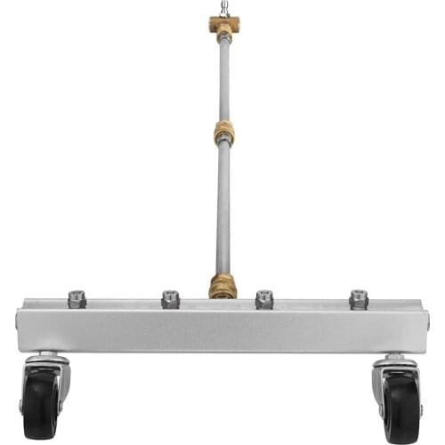 New Pressure Washer Water Broom Undercarriage Cleaner Under Car Washer Sweep Driveway Sidewalk Deck 4000 PSI Car Body Chassis